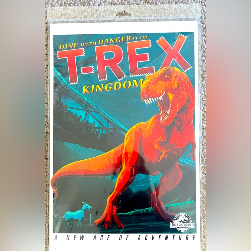 Official Jurassic Park poster